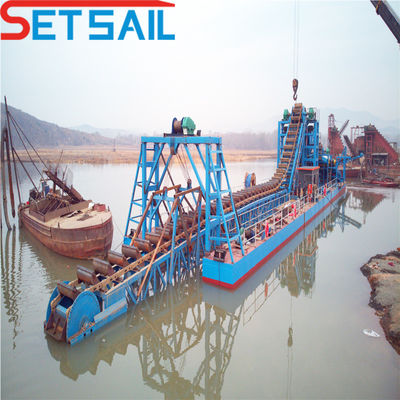 86PCS-100PCS Hauteur 1,0m-2m Chaîne de rivière Seau de machines d'extraction d'or avec centrifugeuse