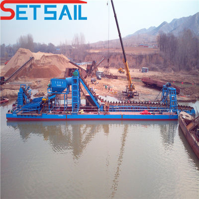 86PCS-100PCS Hauteur 1,0m-2m Chaîne de rivière Seau de machines d'extraction d'or avec centrifugeuse