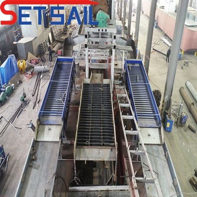 Écran à tambour pour machines d'extraction d'or de longueur et de diamètre de 1,4mx1,2m-2,6mx1,5m