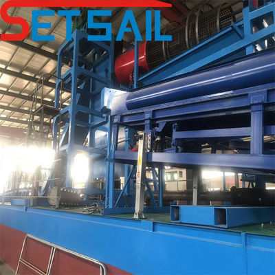 MM-31 Grande capacité de la chaîne de rivière Bucket machines d'extraction d'or avec 24-38m de longueur totale