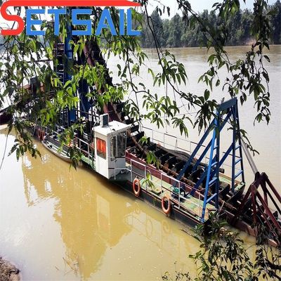 Chaîne de fret maritime Bucket River Gold Diamond Machinery avec et Puissance totale 95kw-260kw
