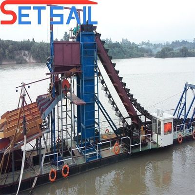 180000.000kg Paquet Chaîne de poids brut Bouteille de rivière Machines d'or pour le lac de sable