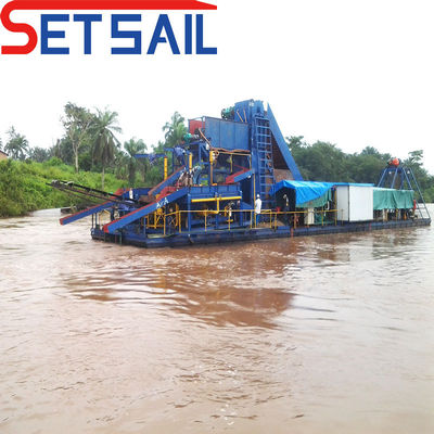 Équipement d'extraction d'or avec chute d'agitation 37 kW-150 kW