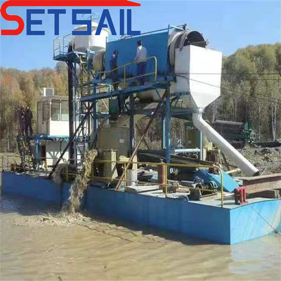 Équipement d'extraction d'or avec chute d'agitation 37 kW-150 kW