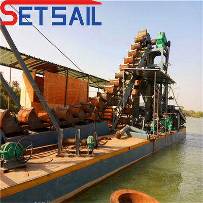 Équipement d'extraction de poudre de fer avec 86PCS-100PCS quantité de seau 60m3-300m3 Capacité