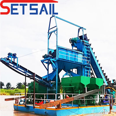 Équipement d'extraction de poudre de fer avec 86PCS-100PCS quantité de seau 60m3-300m3 Capacité
