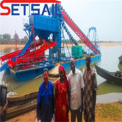Équipement d'extraction de poudre de fer avec 86PCS-100PCS quantité de seau 60m3-300m3 Capacité
