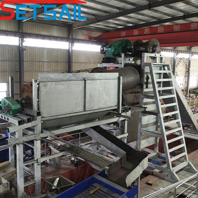 4.5m-10m Largeur de la chaîne Bucket River Gold Diamond Mining Equipement avec écran Trommel
