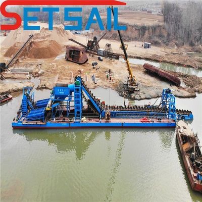 Bateau minier pour l'or et les diamants en Afrique coût de transport abordable