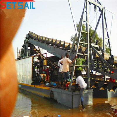 US Chain Bucket River Mining Gold Equipement pour l'or Diamant 30 jours de garantie de remboursement