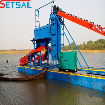 US Chain Bucket River Mining Gold Equipement pour l'or Diamant 30 jours de garantie de remboursement