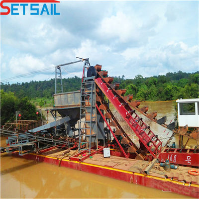 US Chain Bucket River Mining Gold Equipement pour l'or Diamant 30 jours de garantie de remboursement