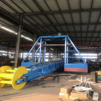 Dredger pour l'exploitation minière de l'or en rivière très productif avec capacité d'équipement de jigging de 60 m3 à 300 m3