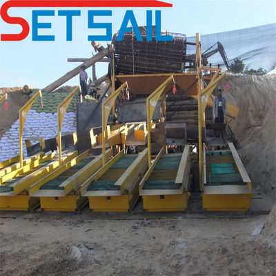 2kw-10kw Power Lifting Set Sail River Machine de sélection de sable de fer avec parachute en or