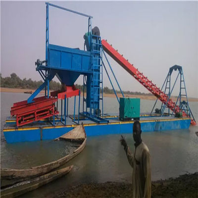 Setsail Chain Bucket River Mining Gold Diamond Dredger pour le Congo par un professionnel