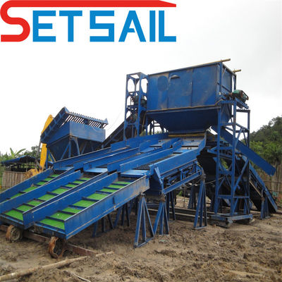 Machines minières pour l'extraction du sable de fer et de l'or à base de diamants avec une puissance totale de générateur de 120 kW à 2000 kW