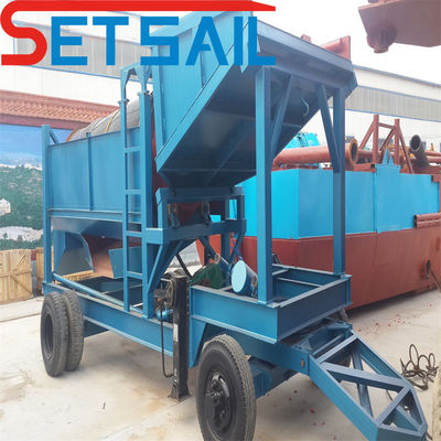 7.5kw-50kw Centrifugeuse Power Land Machines minières d'or et de diamants avec parachute d'agitation