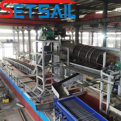 60m3-300m3 Capacité Équipement d'or diamanté Machines minières fluviales avec US 2000/ensemble d'échantillons