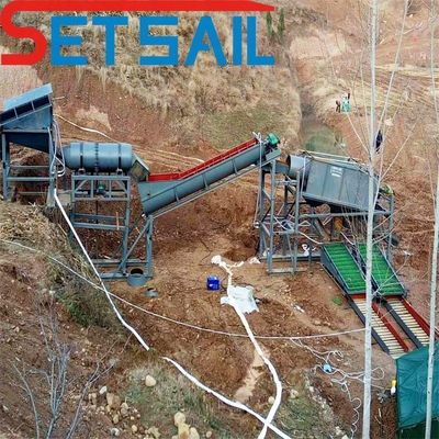 Machines d'extraction d'or et de diamants pour l'exploitation minière terrestre, fabriquées à partir d'acier au carbone résistant au pétrole