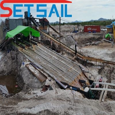 50-500 Tonnes Capacité L'exploitation minière terrestre de l'or et des diamants équipement écran tambour 1 Set Min.Order
