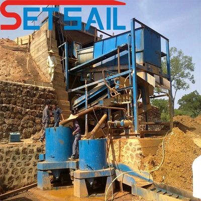 50-500 Tonnes Capacité L'exploitation minière terrestre de l'or et des diamants équipement écran tambour 1 Set Min.Order
