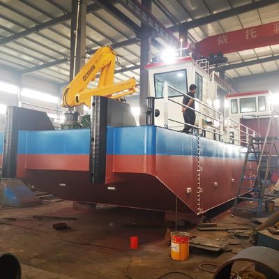 33L-55L Consommation totale de carburant service Barge de travail pour la drague et l'ancre à aspiration à découpe