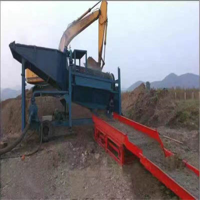 Matériau résistant à la corrosion Machines terrestres d'extraction d'or équipées d'un équipement de jigging au diamant