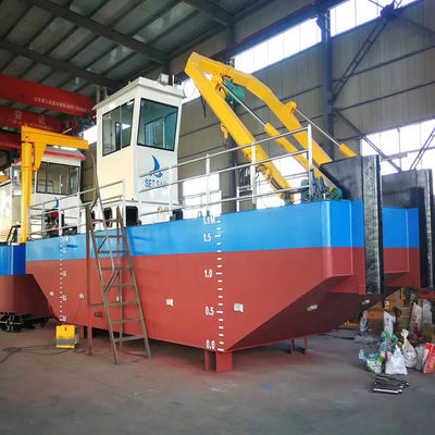 Bateau de service à moteur diesel Cummins pour la pêche fluviale et le transport de marchandises