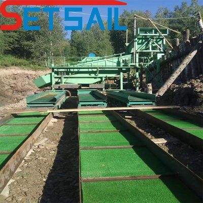 50-500 Tonnes Capacité Performance Machines minières terrestres pour le débit d'eau de poudre de fer 200m3/h