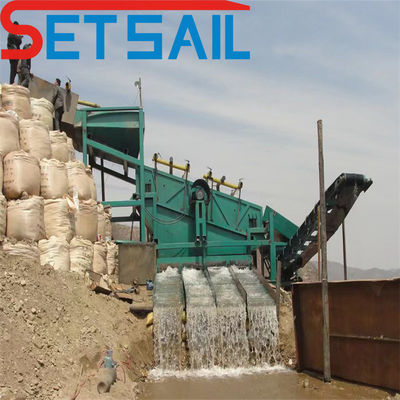 50-500 Tonnes Capacité Performance Machines minières terrestres pour le débit d'eau de poudre de fer 200m3/h