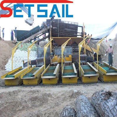 Machines d'extraction de l'or et des diamants avec deux ensembles de centrifugeuses de 50 à 500 tonnes