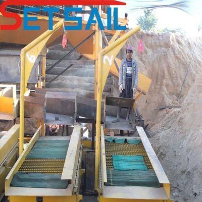 Machines d'extraction de l'or et des diamants avec deux ensembles de centrifugeuses de 50 à 500 tonnes