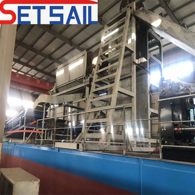 Puissance de l'écran de tambour 10T 10kw-50kw Machines pour l'exploitation minière d'or et de diamants à haute capacité