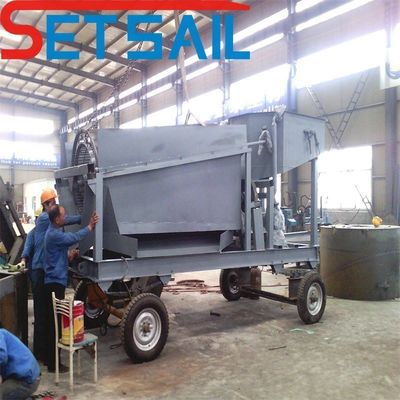 Appareil d'extraction d'or et de diamants à terre amovible avec machines de jigging