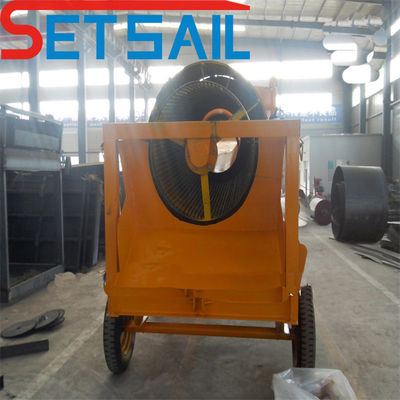 Appareil d'extraction d'or et de diamants à terre amovible avec machines de jigging