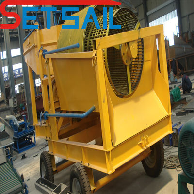 Appareil d'extraction d'or et de diamants à terre amovible avec machines de jigging