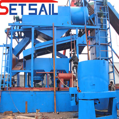 ISO9001 2000 Machine de jigger minéral résistant à la corrosion pour une capacité de 50m3 à 500m3 et 10T