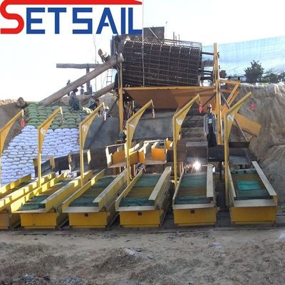 ISO9001 2000 Machine de jigger minéral résistant à la corrosion pour une capacité de 50m3 à 500m3 et 10T
