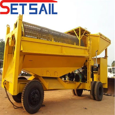 200m3/H Flux d'eau Alluvial Diamant Usine d'acier au carbone