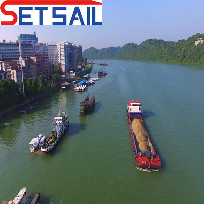 Casque en acier 500 t max. Capacité de chargement Bateau de transport de sable fluvial avec système PLC