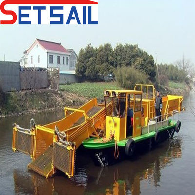 7.2m-25m Longueur totale du lac Machine de nettoyage des déchets avec une capacité de chargement de 7,5 à 50 m3