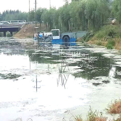 Réglage de la récolte de mauvaises herbes aquatiques pour le nettoyage des rivières/lacs/mer/ports/canals
