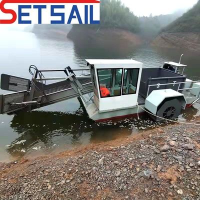 Demande personnalisée 0,55m-2m récolteurs de jacinte d'eau pour couper le transport de décharge
