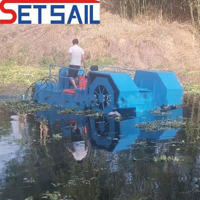 7.2m-25m Longueur totale Récupérateur pour la collecte d'algues Navette de collecte de plantes aquatiques