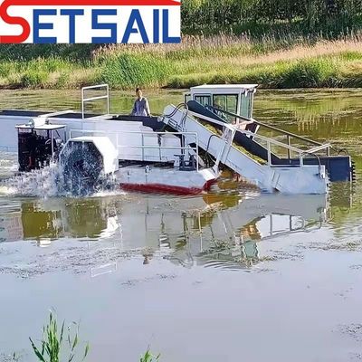 Les moissonneuses d' herbes aquatiques personnalisées de Harvester-32 pour le traitement chimique