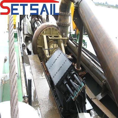 QHSP-5 pompe à sable de dragage à aspiration pour dragage de lacs haute puissance et efficacité