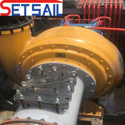 Pompes d'élimination des boues de 380 V pour dragueuse à aspiration à coupe dans l'extraction sous-marine de sable fluvial