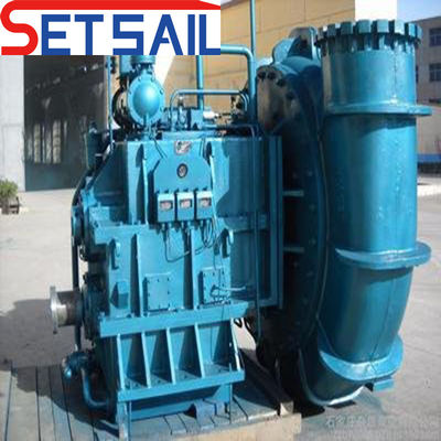 Pompes à sable fluviale à moteur diesel avec fente CTN et boîtier de pompe à fente horizontale