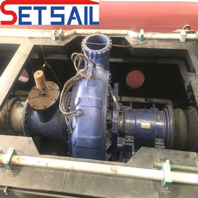 Pompes professionnelles de cyclone de type hydrocyclone moteur diesel de gravier pour le sable de rivière