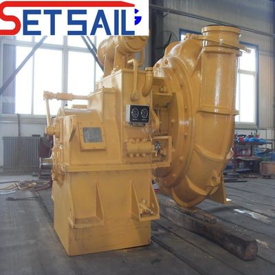 Pompes de dragage de sable fluvial durable de 178 mm pour l'extraction de sable à grande échelle